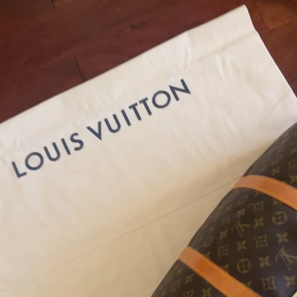 LOUIS VUITTON Bandouliere VINTAGE MONOGRAM KEEPALL 50 TRAVEL DUFFLE BAG